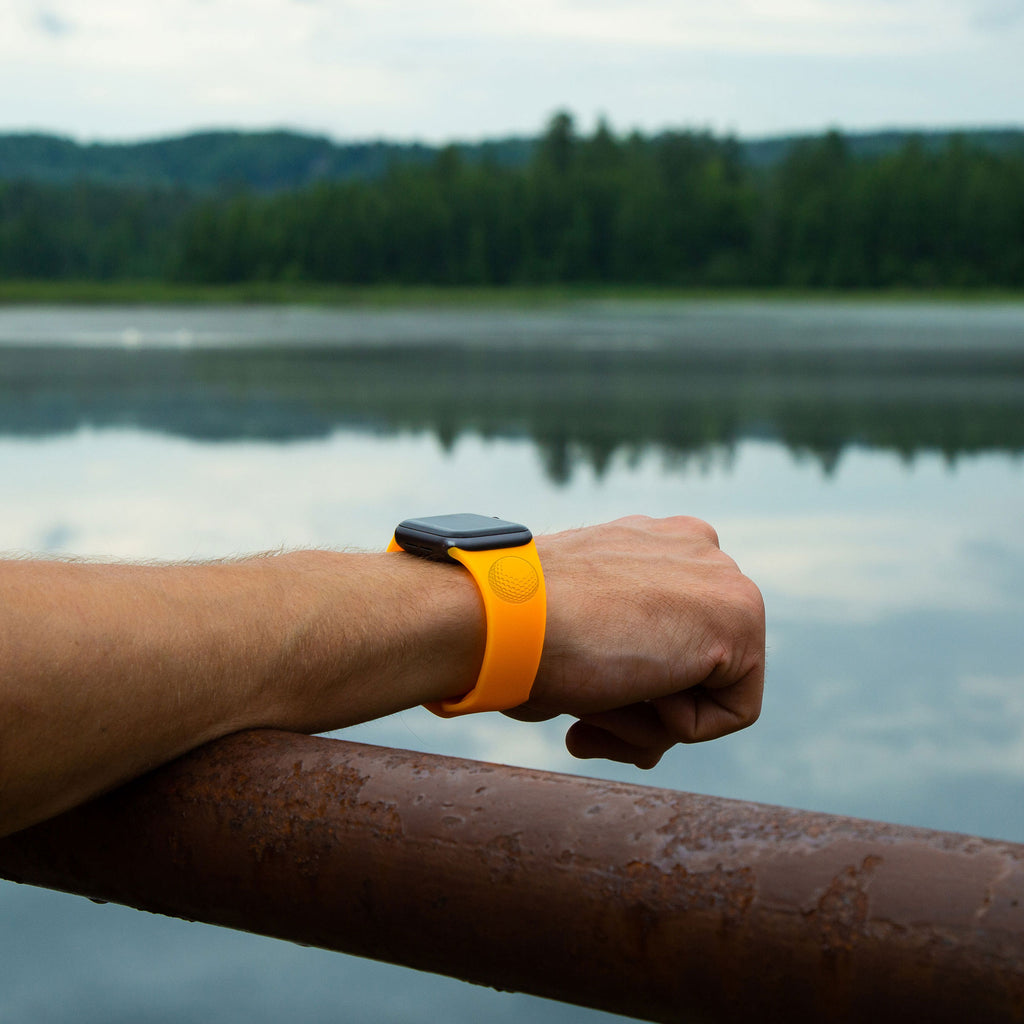 Silicone watch bands for sports