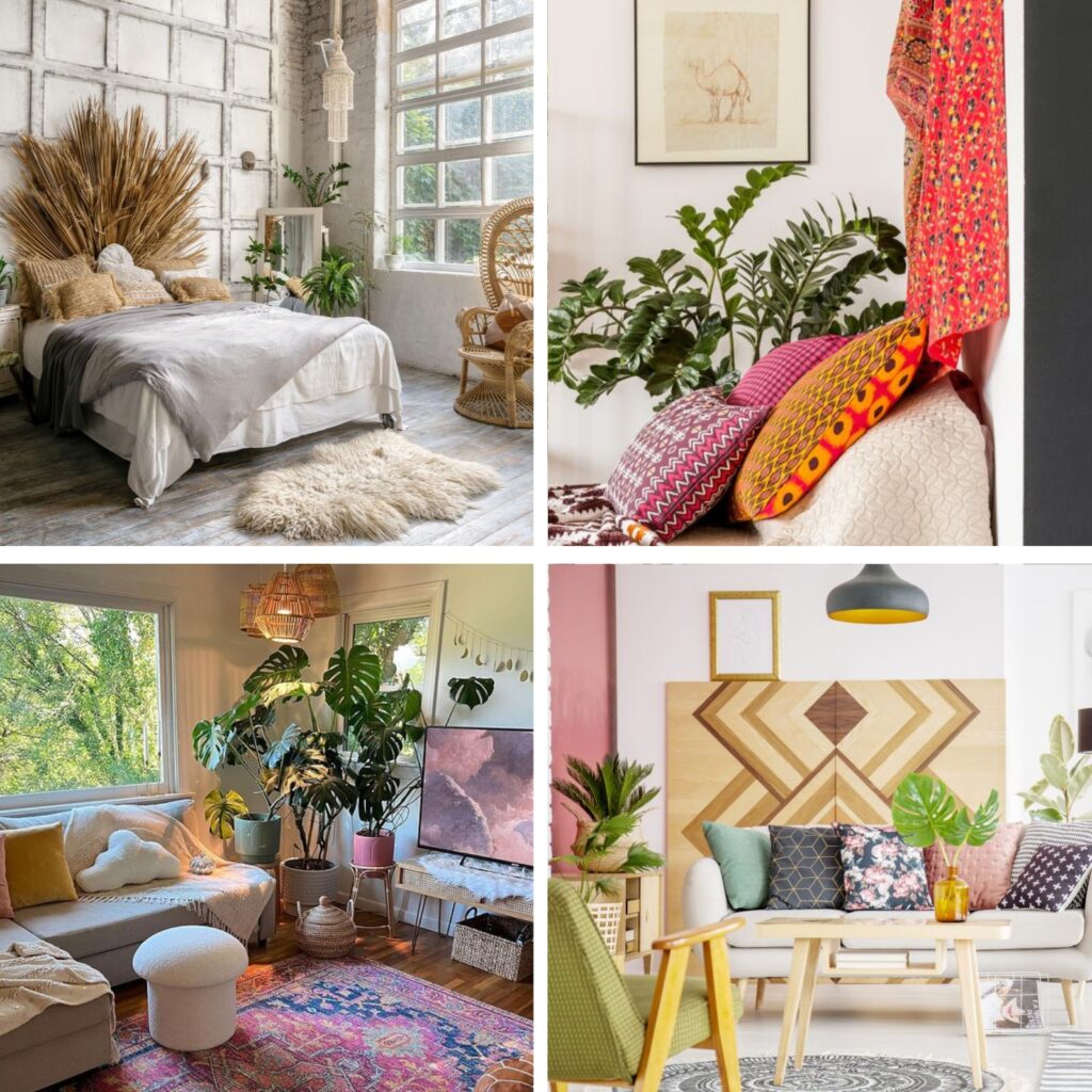 Boho chic home decor ideas
