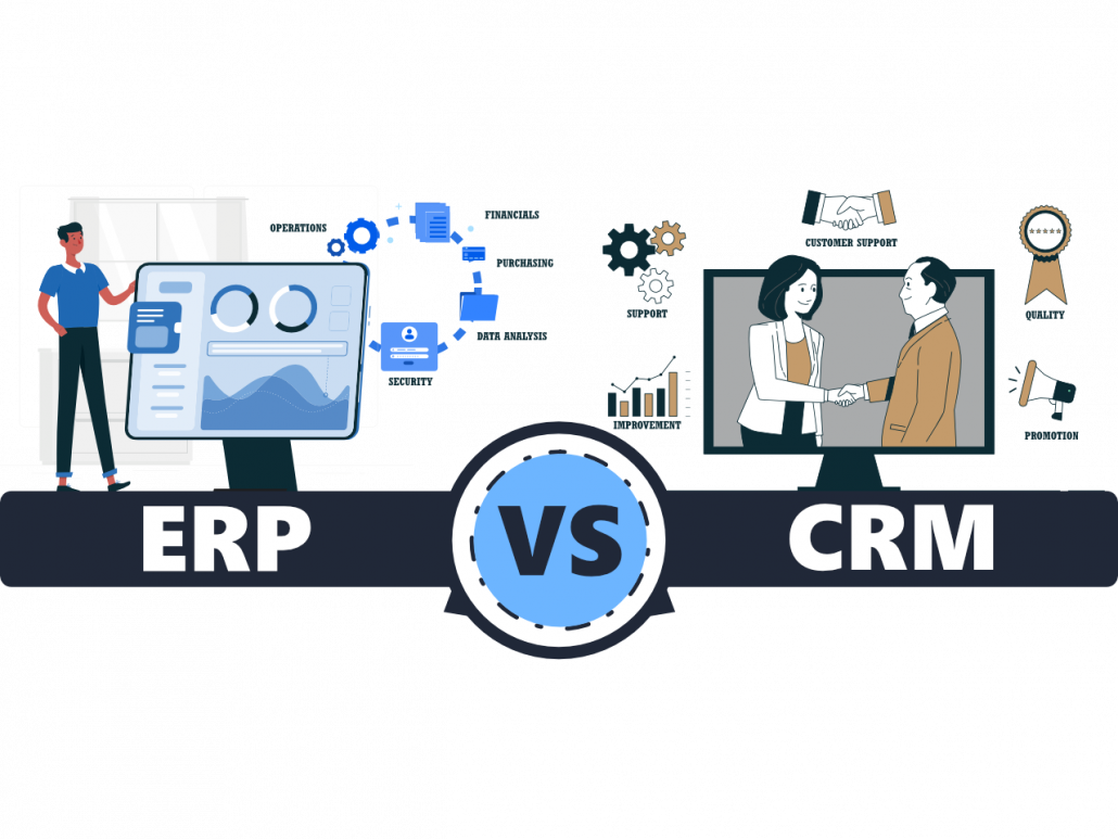 ERP vs CRM software comparison