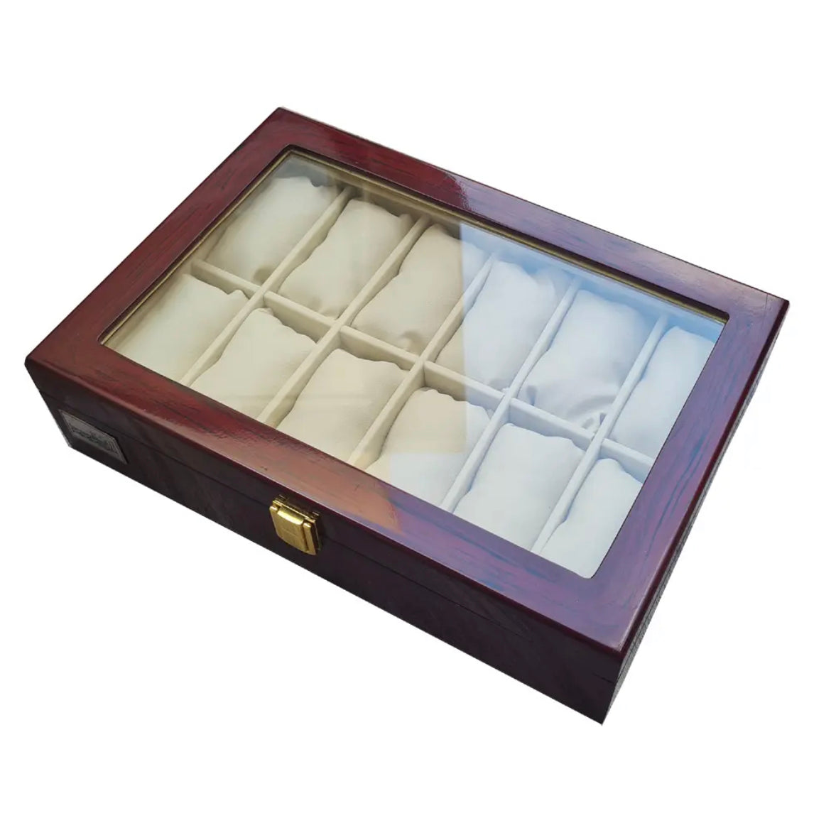 Watch storage box with lock