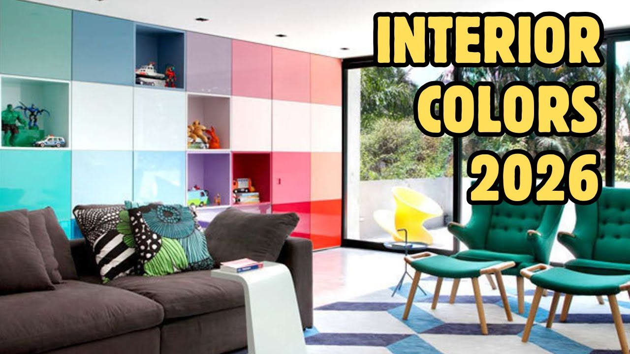 Home decor color trends 2026