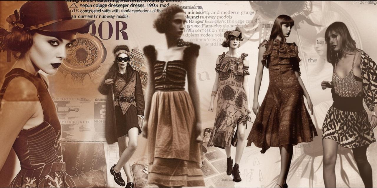 Vintage clothing styles
