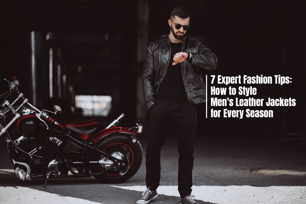 Mens leather jacket styles